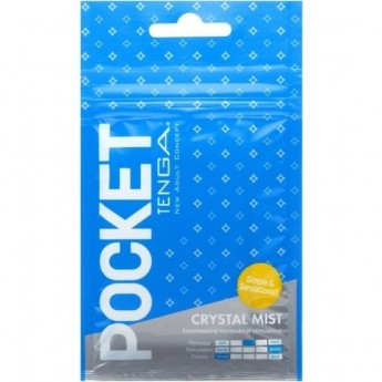 Мастурбатор TENGA POCKET CRYSTAL MIST